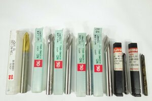 未使用長期在庫品　全7本　OSG　面取りドリル　リーディングドリル　NC-LDS10*90°　TIN-NC-LDS10*90°　GUHRINGΦ5.0*14*62 他 管730