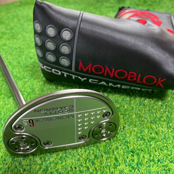 ◆送料無料 美品 【世界数量限定】SCOTTY CAMERON MONOBLOK 6.5 リミテッド モノブロック34インチ◆