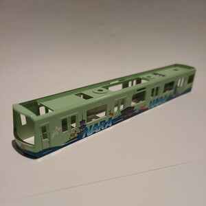 GREENMAX　 50593　近鉄 3220系　KYOTO-NARAラッピング　ボディ　車体のみ　先頭車　緑　グリーン　グリーンマックス　GM