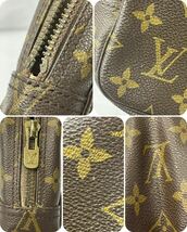 LOUIS VUITTON ルイヴィトン モノグラム トゥルーストワレット セカンドバッグ ハンドバッグ クラッチバッグ 化粧ポーチ _画像9