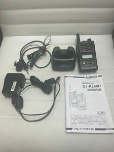 DJ-R200D 特定小電力無線機 ロングアンテナタイプ アルインコ ALINCO　動作確認済 HKKT0220-5