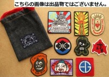 エヴィスジーンズEVISUデニム巾着/JAPAN袋patchファッションDENIM非売品jeansジーンズ販促品dowluckエ道楽ヴィスジーンズ戎 S13_画像10