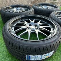 TWS Exlete 107M 20インチ PCD114.3 クラウン マークX カムリ アルファード レクサスGS ES IS 鍛造 245/35R20 新品 BBS rays ssr work_画像2