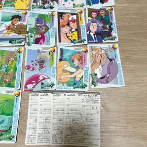 ポケモン ポケットモンスター カードダス アニメコレクション 22枚 バンダイ 1998 当時物 レトロ レア 希少の画像5