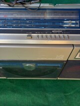 SHARP シャープ VZ-V2 ラジカセ AM FM ラジオ カセットテープ レコードプレーヤー ステレオ _画像4