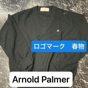 Arnold Palmerアーノルドパーマーロゴマーク春物ニット