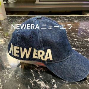 NEWERA 9FORTYロゴ刺繍　YOUTHキャップ