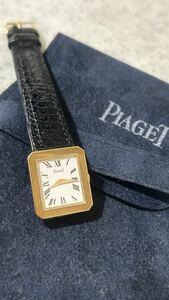 中古美品 ピアジェ PIAGET プロトコール スクエア レディース 