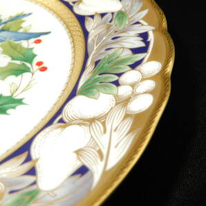 Noritake LIMITED EDITION CHRISMAS PLATE 2000 Hummingbird ノリタケ クリスマスコレクションプレートの画像4