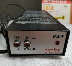 オルトフォン ortofon MCA-76 MCヘッドアンプ ジャンク