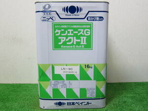  stock number (1) oiliness paints white color (N-90) delustering Japan paint ticket Ace GaktoⅡ 16kg