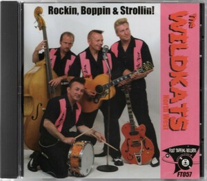 貴重盤 / THE WILDKATS NW - ROCKIN' BOPPIN' & STROLLIN' CD / pre; Black Cat Trio / UK ネオロカビリー/ 15 x Dance floor Classics!!