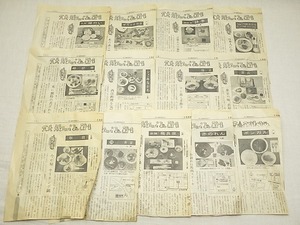 ★昭和63年 1988年 古新聞 切り抜き 料理 旧車 広告 ジャンクジャーナル★ G46