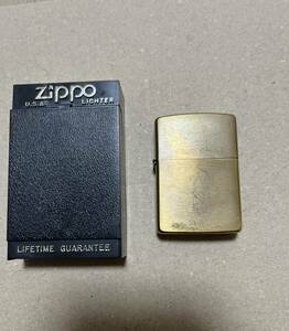 ZIPPO ジッポー オイルライター ゴールドカラー シンガポール 1992