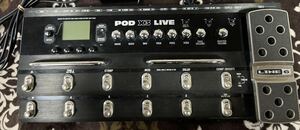 LINE6 POD X3 LIVE ラインシックス マルチエフェクター 通電確認済