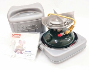 OLD　Coleman　オールド　コールマン　508　２レバー　新品未使用品　未給油　90年3月　最終モデル　シングルバーナー　デッドストック　