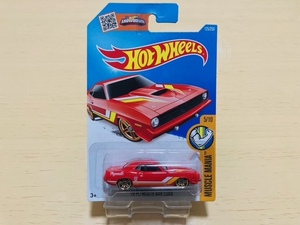 HOTWHEELS '70 PLYMOUTH AAR CUDA HEMI Chrysler プリムス クーダ ヘミ クライスラー 赤 レッド バラクーダ BARRACUDA ホットウィール