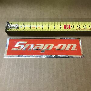 スナップオン Snap-on ロゴ　メタリック　正規品