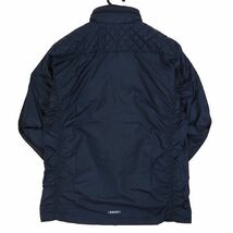 P940 新品 adidas アディダス ３ストライプス 裏起毛 2WAY フルジップ ウーブン ジャケット ウインドブレーカー ゴルフ 3XL ネイビー_画像3