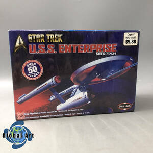 ★E01106【未開封品】POLAR LIGHTS ポーラライツ/プラモデル/STAR TREK U.S.S. ENTERPRISE スタートレック エンタープライズ/NCC-1701