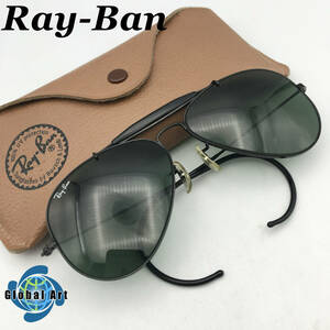 ★E01387/B&L/Ray-Ban レイバン/ヴィンテージ/サングラス/58□14/アウトドアーズマン/ティアドロップ/ケース付