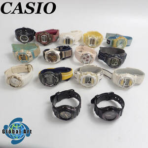 え01353/CASIO カシオ/Baby-G/クオーツ/レディース腕時計/BGT-200J/BG-1501J/BGA-113B 他/まとめて/計15点セット/ジャンク