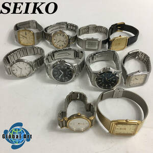 え01323/SEIKO セイコー/クオーツ/ソーラー 他/メンズ腕時計/9021-5130/5P31-5010/5P31-5B90 他/まとめて/計10点セット/ジャンク