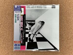 ☆★ 中古美品!! Yes: Time And A Word: 時間と言葉 【紙ジャケット・コレクション最終章～MQA-CD/UHQCDエディション】 ★☆