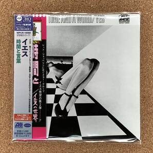 ☆★ 中古美品!! Yes: Time And A Word: 時間と言葉 【紙ジャケット・コレクション最終章～MQA-CD/UHQCDエディション】 ★☆