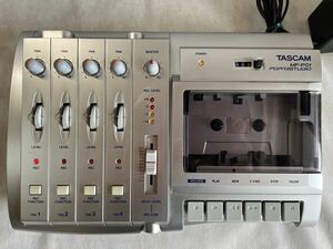 【ジャンク品】 TASCAM PORTASTUDIO MF-P01 タスカム ポータスタジオ マルチトラックレコーダー カセット 通電確認済み 