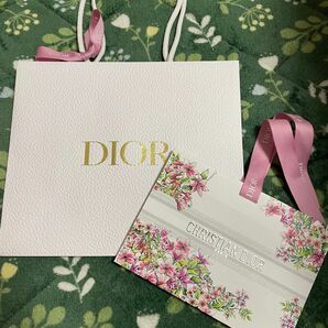 Dior ディオール 新品 バレンタイン限定 ショッパー　ギフトセット 花柄 未使用