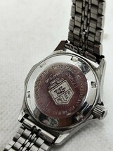 タグホイヤー 973.008 レディース プロフェッショナル200M 黒文字盤 デイト 稼働 中古品_画像4