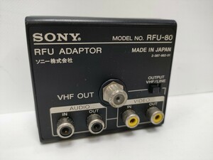 管理1045 SONY ソニー RFUアダプター 8ミリビデオカメラ RFU-80 未チェック サビあり
