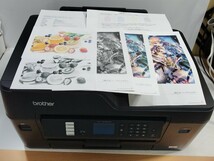 管理1113 brother MFC-J6580CDW A3対応 インクジェットプリンター 複合機 スキャナー FAX コピー 動作確認済み 総印刷枚数2385枚_画像1