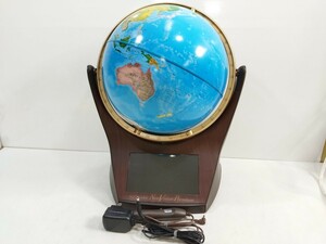 管理1021 Neo Vision Premium PG-NV18 ネオビジョンプレミアム しゃべる地球儀 PERFECTGLOBE パーフェクトグローブ 通電のみ 現状品