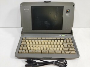 管理1043 Panasonic パナソニック FW-U1C50 ワープロ 難あり 通電のみ ジャンク