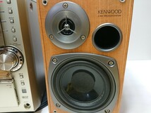 管理1305 KENWOOD ケンウッド システムコンポ RXD-SL3MD スピーカーペア LS-SL3MD-N リモコン欠品 動作確認済み 現状品_画像5