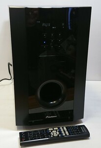 管理1335 Pioneer パイオニア 5.1chサラウンドシステム レシーバーアンプ内蔵サブウーファー SX-SWR1 リモコン付 動作確認済み ジャンク