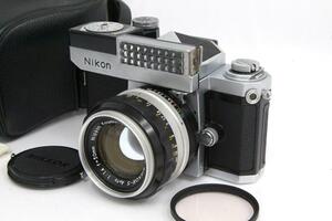 難有品｜ニコン Nikon F アポロ型 Nikkor-S Auto 50mm F1.4 γA6633-3U3B-ψ