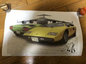  new goods illustration * Lamborghini counter kLP400