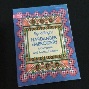 ハーダンガー刺繍　洋書　英語　刺しゅう　Hardanger Embroidery 作品集　図案集