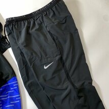 NIKE ナイキ ランニング ディビジョン ジップ ジャケット & ウーブン パンツ セット 上下 DV8101-011 DQ4748-010 黒 青 M_画像5