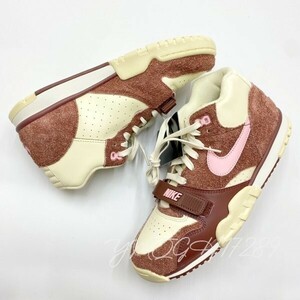 NIKE ナイキ Air Trainer 1 Mid Valentine's Day エアトレーナー バレンタイン DM0522-201 ブラウン ピンク 27.0