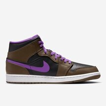 NIKE AIR JORDAN 1 MID エア ジョーダン ミッド DQ8426-215 茶紫 28.5_画像2