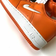 ○新品○NIKE AIR FORCE 1 LOW RETRO ナイキ エアフォース ロー レトロ FJ1044-800 オレンジ 27.0_画像6