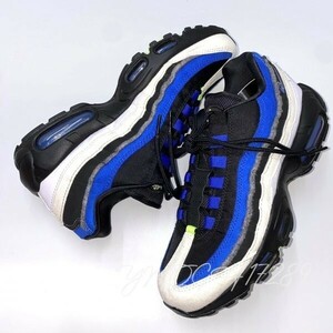 NIKE ナイキ AIR MAX 95 SE エアマックス DQ0268-001 黒青 24.5