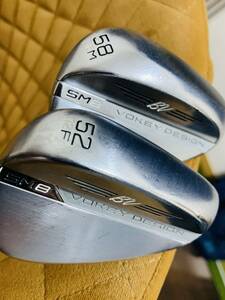 Titleist VOKEY SM8 ツアークロム 52(12F)+58(08M) DG WEDGE セット タイトリスト ボーケイ