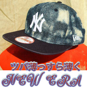 即決■NEW ERA■ツバ薄っすら薄く薄くなってますcap■■古着