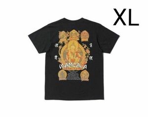 新品！SUN SURF PRINT T-SHIRTS MANDALA XL Black 曼陀羅 Tシャツ 黒 TEE 半袖 