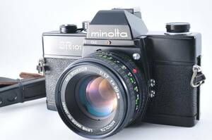 [ジャンク] ミノルタ Minolta SR101 フィルムカメラ + MD ROKKOR F1.7 50mm 単焦点レンズ #47